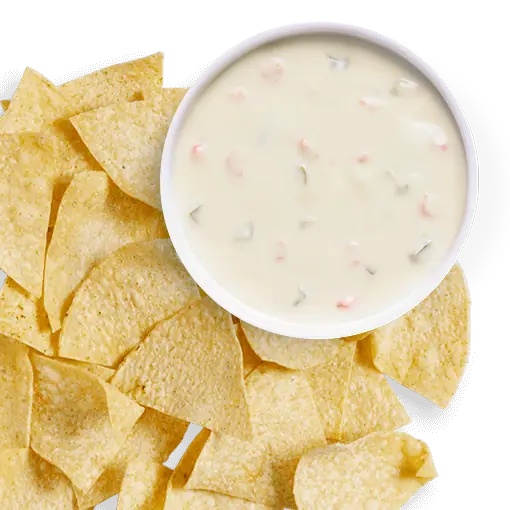 Large Chips & Large Queso Blanco